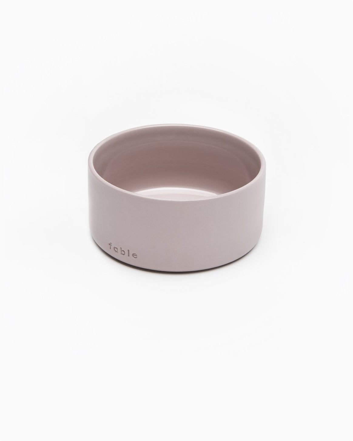 Fable Pet Bowl - Medium/Large / Mineral Grey