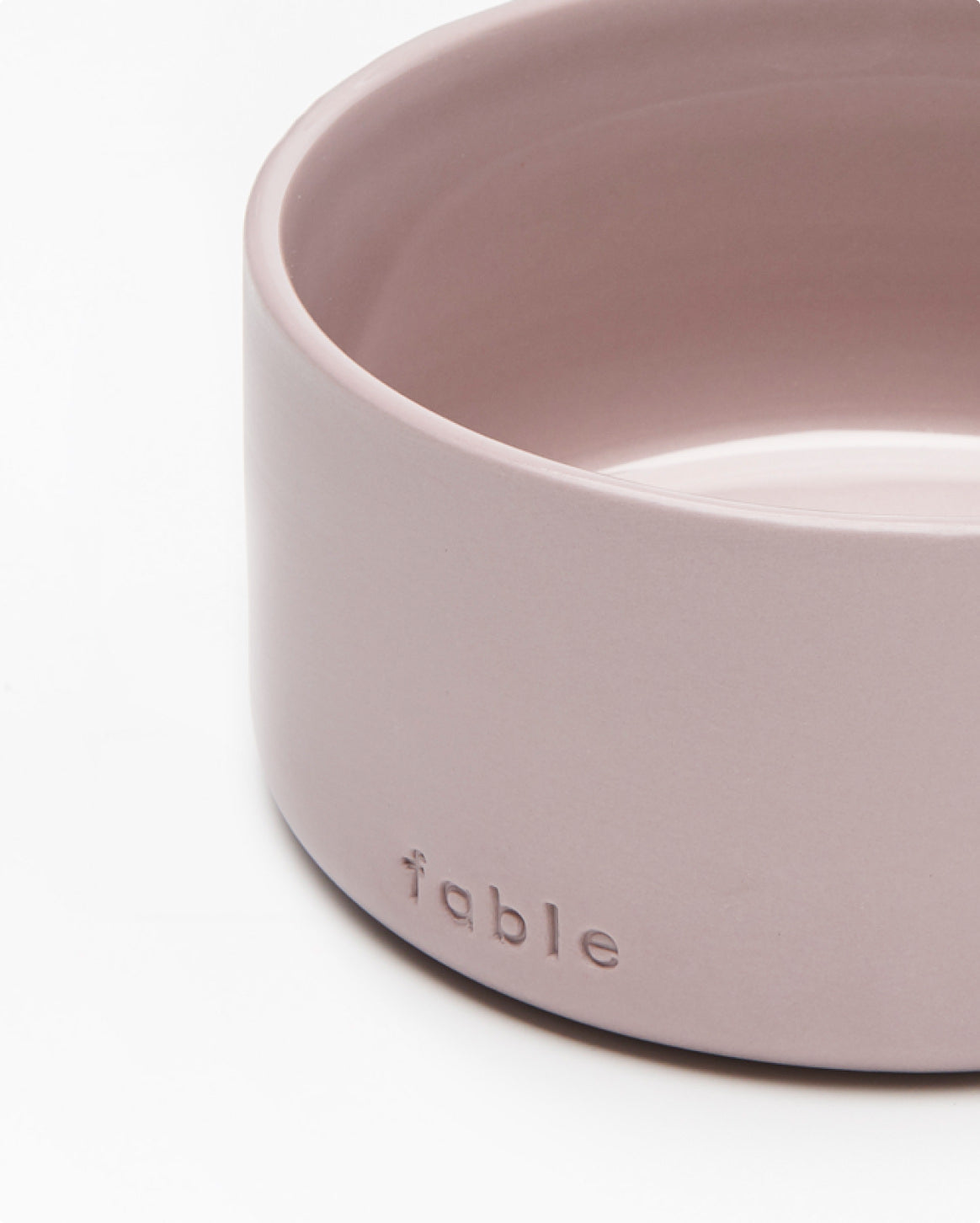 Fable  Dog Bowl Made of Durable Ceramic